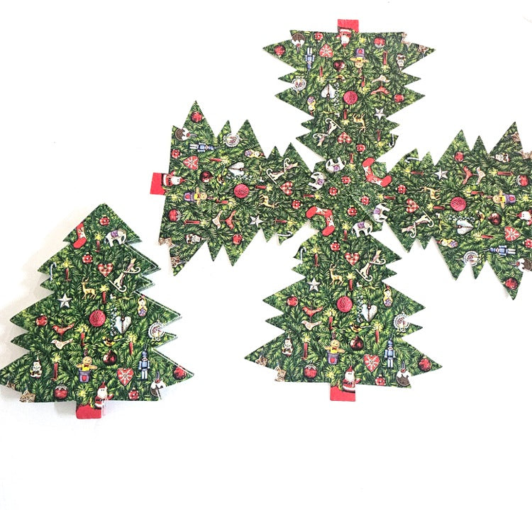 CHRISTMAS TREE PAPER NAPKINS
