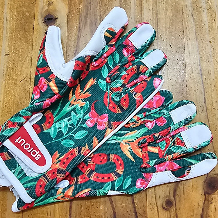 sprout gardening gloves SPROUT GOATSKIN GARDEN GLOVE – spinifexcollections