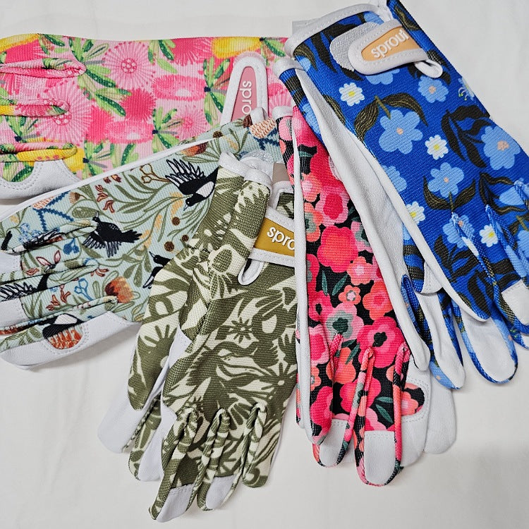 women's goatskin gardening gloves SPROUT GOATSKIN GARDEN GLOVE – spinifexcollections