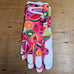 GOATSKIN GARDENING GLOVES PATTERNED [PRINT:TROPICANA]