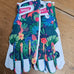 GOATSKIN GARDENING GLOVES PATTERNED [PRINT:CHEETAH]