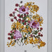 COTTON LINEN TEA TOWEL AUSTRALIAN WILDFLOWER [PRINT:YELLOW MORRISON]