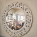 ROUND WOOD MIRROR