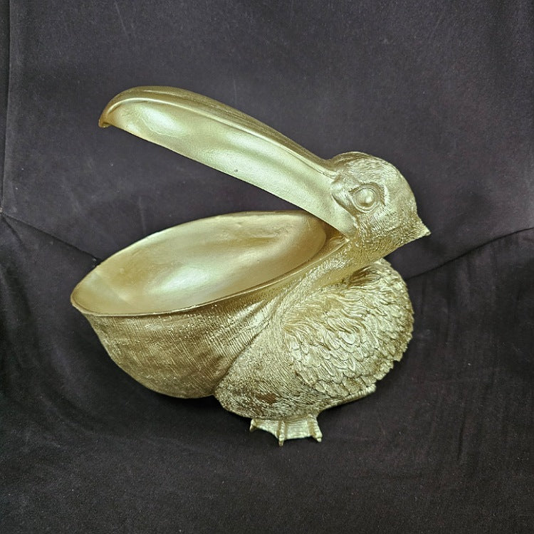 GOLD RESIN PELICAN