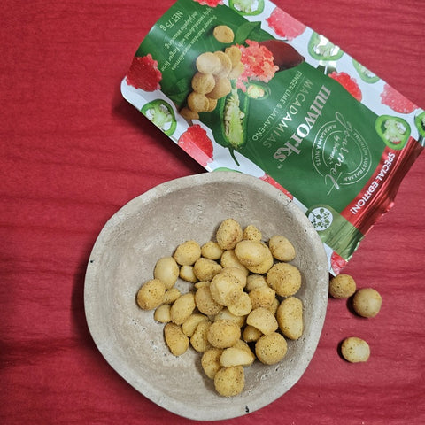 MACADAMIA NUTS [FLAV:FINGER LIME JALAPENO]
