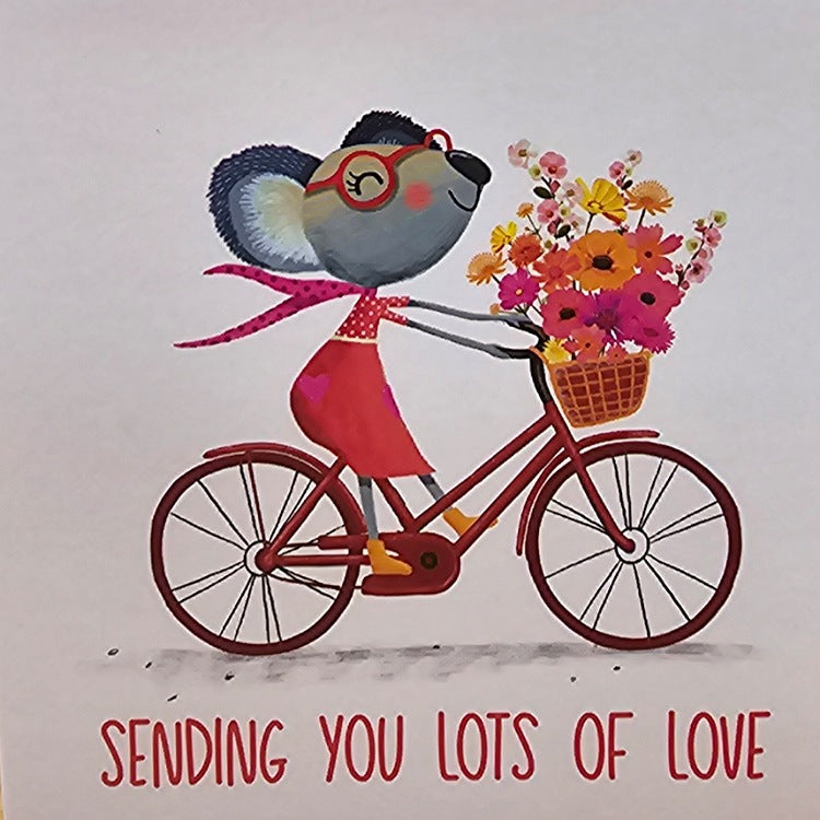 GREETING CARD SENDING LOVE