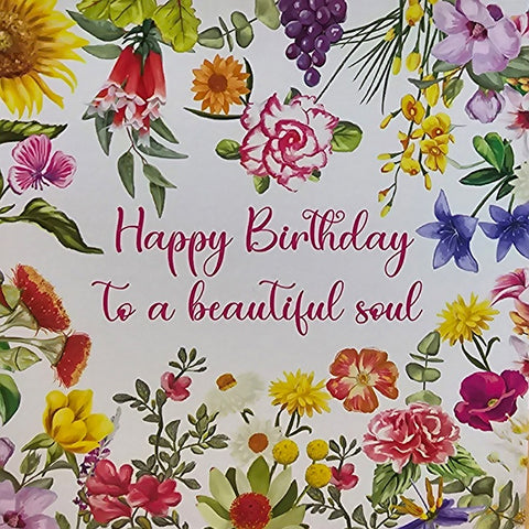 GREETING CARD TO A BEAUTIFUL SOUL