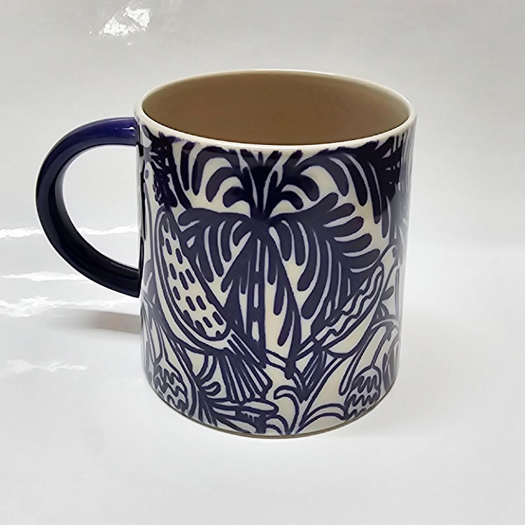 DEL SOL BIRD MUG BLUE