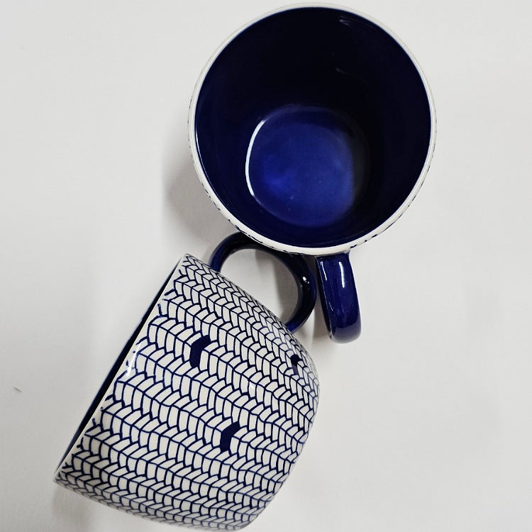 CHINO MUG BLUE WEAVE