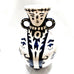 JONES AND CO BLUE TOTEM DUO VASE