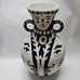 JONES AND CO BLUE TOTEM DUO VASE