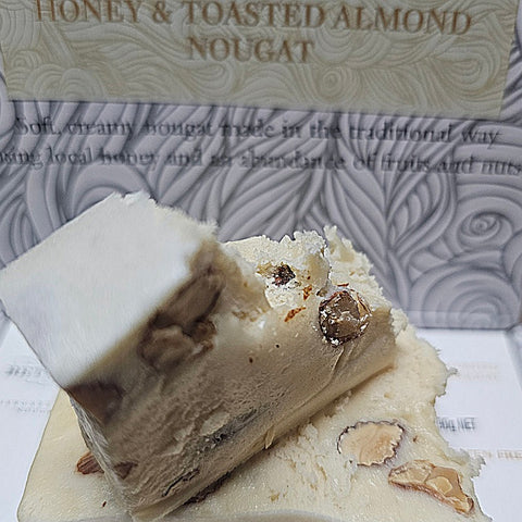 HONEY AND TOASTED ALMOND NOUGAT