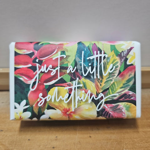 SOAP JUST A LITTLE SOMETHING FRANGIPANI
