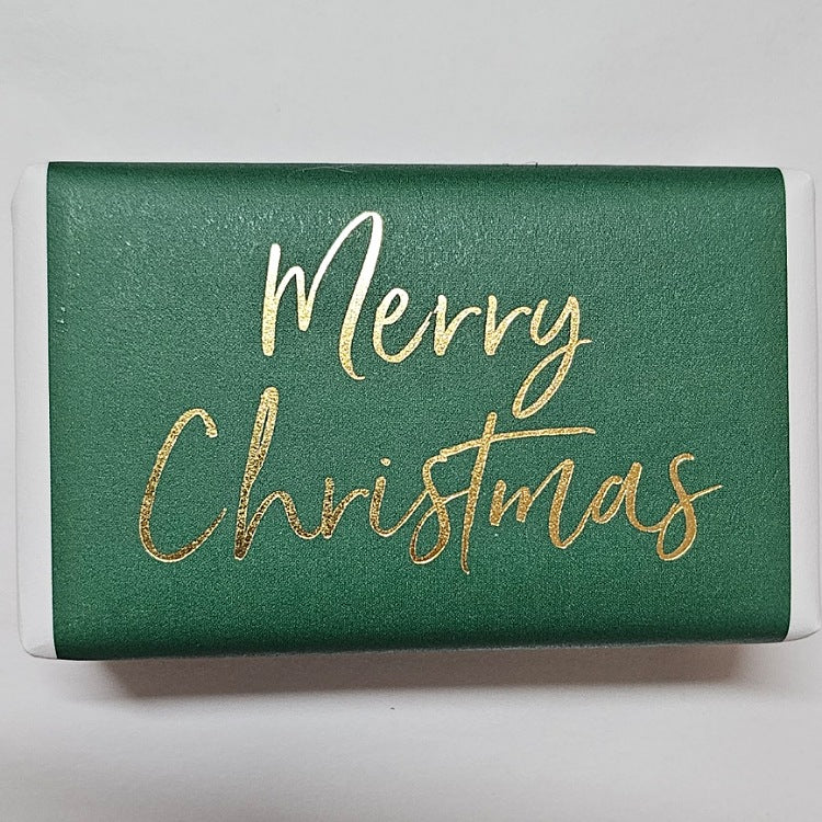 SOAP GOLD GREEN MERRY CHRISTMAS