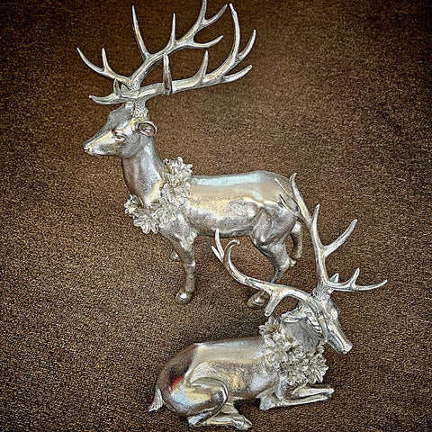 MAGNOLIA DEER SILVER [DESIGN:STANDING]