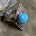 STERLING SILVER RING FEATURING TURQUOISE