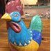 COLOURFUL CERAMIC ROOSTER