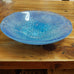 SMALL TEXTURED BLUE GLASS BOWL