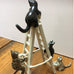 PORCELAIN TRINKETS 4 CATS ON A LADDER