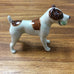 PORCELAIN TRINKET JACK RUSSELL WITH BALL IN MOUTH