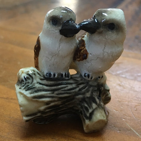 KOOKABURRA PAIR ON BRANCH