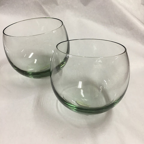 RECYCLED GLASS WHISKY OR WINE TUMBLER