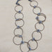SINGLE STRAND MULTI LOOP NECKLACE SILVER GOLD