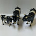 PORCELAIN FIGURINES COWS WITH CALF
