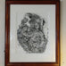 LIMITED EDITION GICLEE PRINT FRAMED IN MAHOGANY IN AUSTRALIA