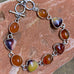 MOOKAITE AND CARNELIAN BRACELET