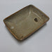 CERAMIC OSTRICH SHELL PATTERNED RECTANGULAR TAPAS PLATE
