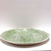 WONKIWARE CHEESE PLATTER ZIG ZAG PATTERN GREEN