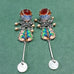 AYALABAR EARRINGS LONG MOTHER OF PEARL DROP