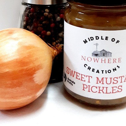 SWEET MUSTARD PICKLES