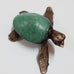 BRONZE FIGURINE BY PETE SMIT GREEN TURTLE