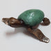 BRONZE FIGURINE BY PETE SMIT GREEN TURTLE