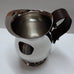 JUG 9" NICKEL PLATED WITH LEATHER HANDLE