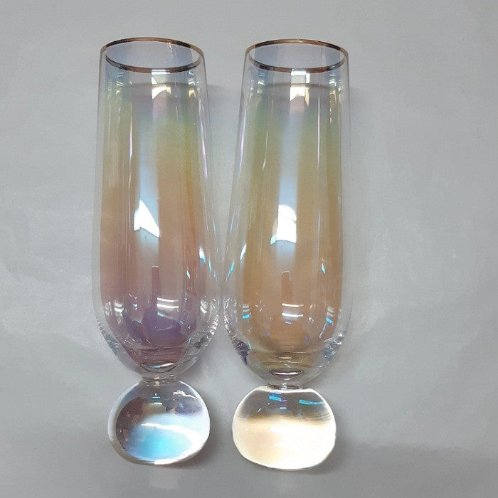 LUSTRE CHAMPAGNE FLUTE SET 2