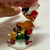 CHRISTMAS TRINKET BOX SANTA FEEDING ANIMALS