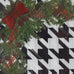 PAPER COCKTAIL NAPKINS HOUNDSTOOTH CHRISTMAS