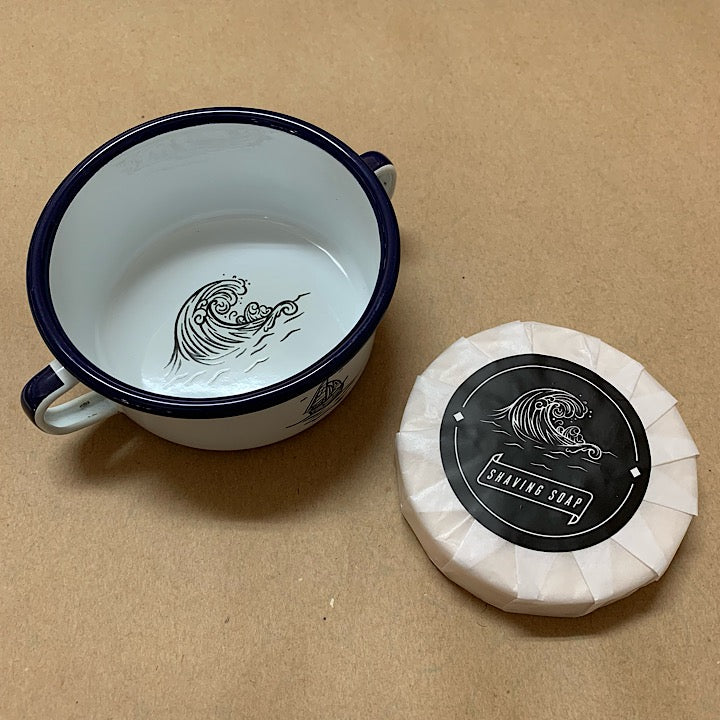 SHAVING SOAP AND BOWL