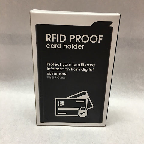 RFID PROOF CARD HOLDER