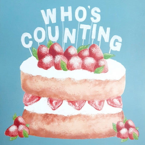 GREETING CARD WHO'S COUNTING