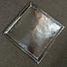 SQUARE HAMMERED NICKEL TRAY