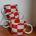 CHINO MUG RED CHECK