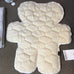 FLATOUT BABY SHEEPSKIN RUG MILK