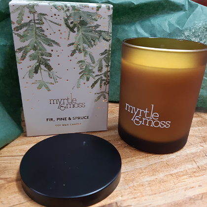 SOY WAX CANDLE MYRTLE AND MOSS