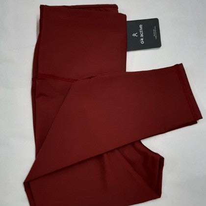 ACTIVE WEAR MID-LENGTH TIGHT RUST