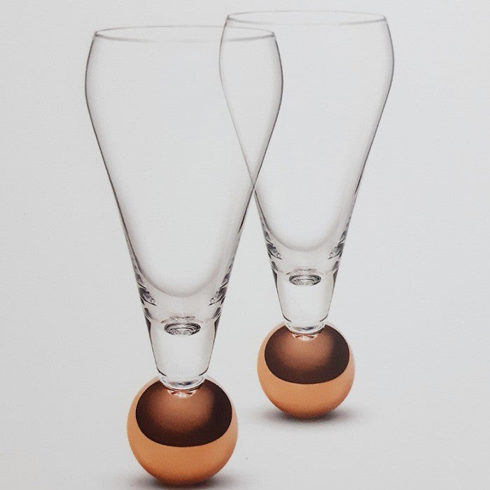 STEMLESS CHAMPAGNE GLASSES