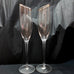 BOXED PAIR STEMMED CHAMPAGNE FLUTES